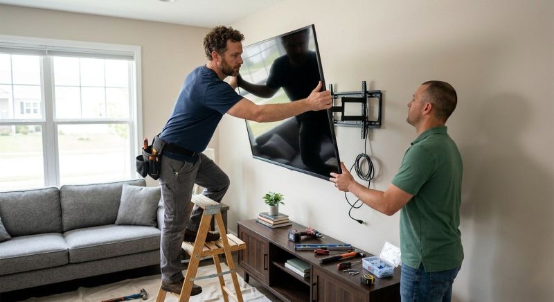 Television Hanging Service in Kansas City, KS