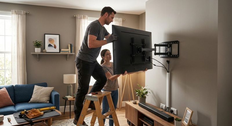 Flatscreen Tv Mounting in Conroe, TX